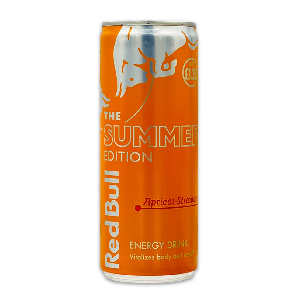 نوشیدنی انرژی زا با طعم توت فرنگی ردبول (redbull) 250 میلی لیتر ...